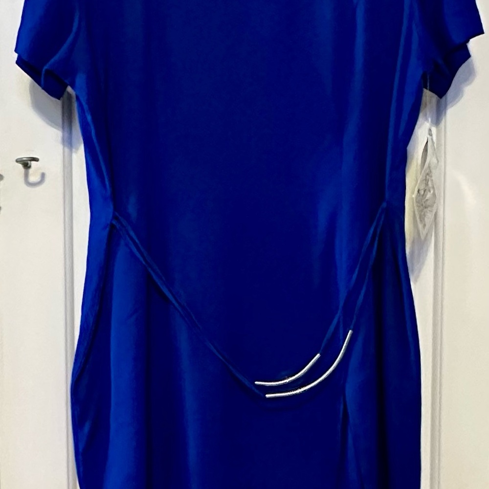 David Benjamin 2 tier royal blue dress. New with tags.